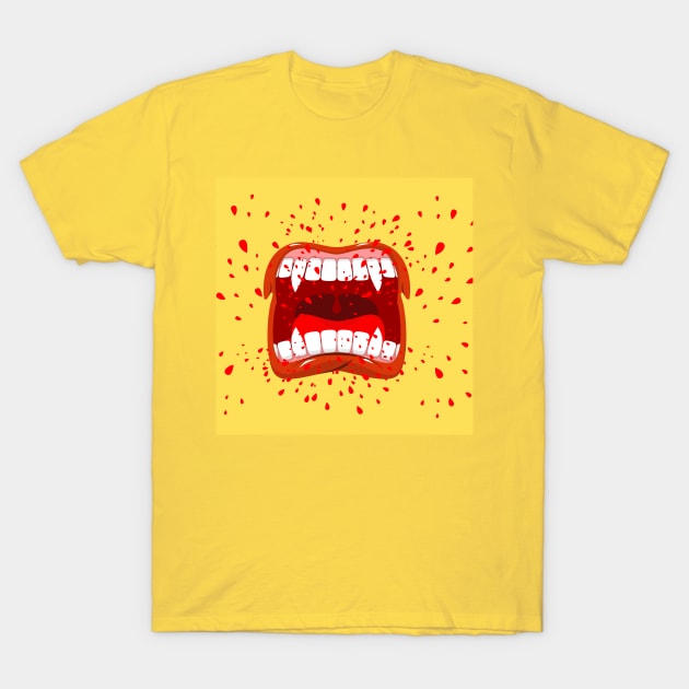 Vampire Movie Episode Art T-Shirt by Binge-Watchers Podcast